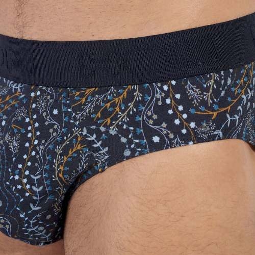 HOM Fontainebleau navy blue men brief