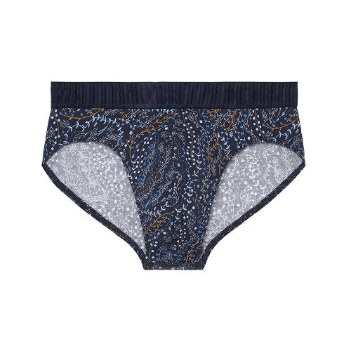 HOM Fontainebleau navy blue men brief