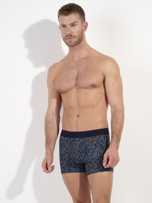 HOM Fontainebleau navy blue boxer short