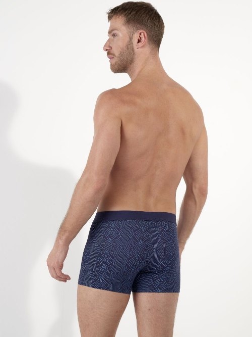 HOM Jay navy blue boxer short