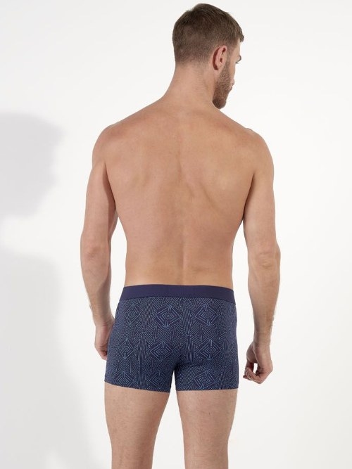 HOM Jay navy blue boxer short
