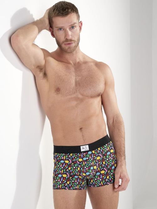 HOM Reveries multicolor boxer short