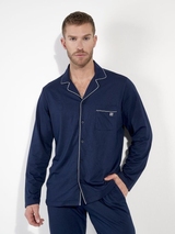 HOM Rafael navy blue pajama