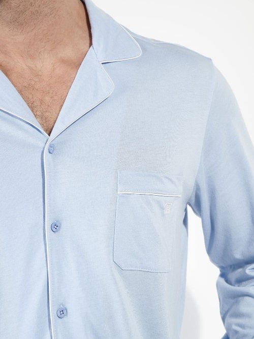 HOM Rafael blue pajama