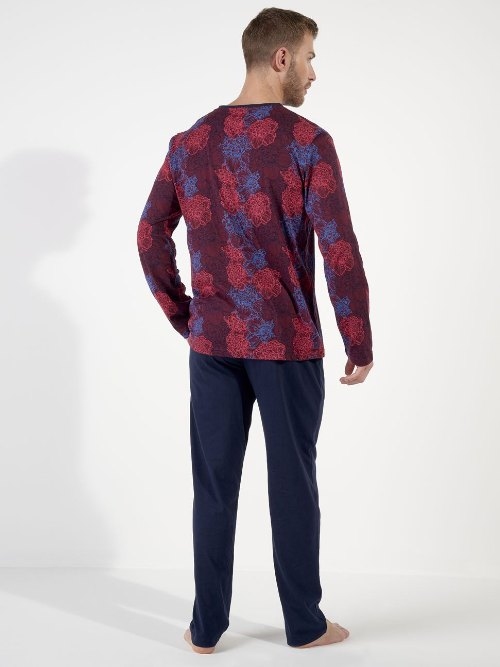 HOM Bouquet bordeaux pajama