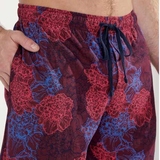 HOM Bouquet bordeaux pajama