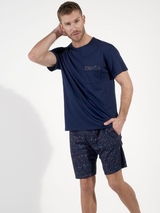 HOM Broceliande navy blue pajama