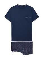 HOM Broceliande navy blue pajama