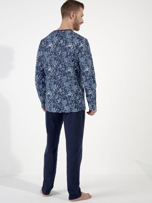 HOM Compiegne navy blue pajama