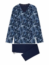 HOM Compiegne navy blue pajama