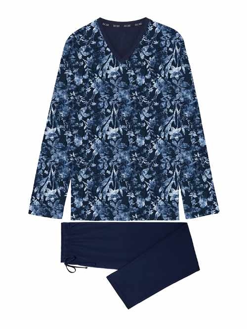 HOM Compiegne navy blue pajama