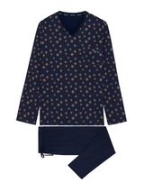 HOM Comfort  navy blue pajama