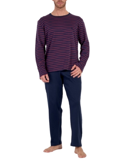 HOM Carson navy blue pajama