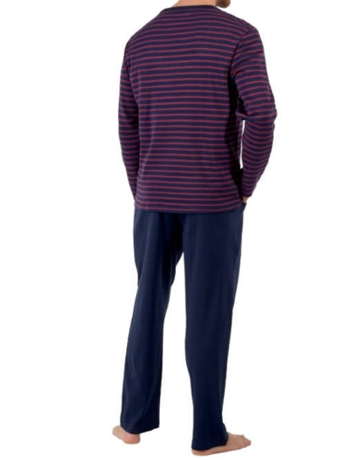 HOM Carson navy blue pajama