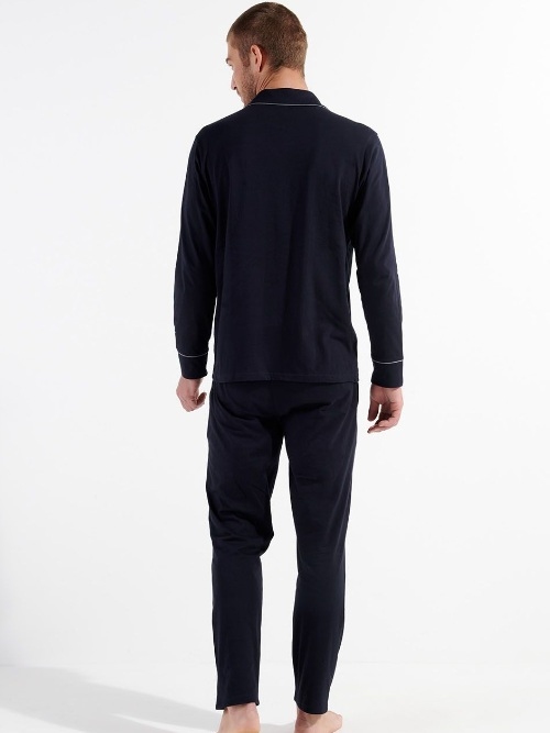 HOM Comfort  navy blue pajama