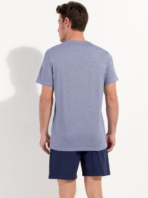 HOM Modal Comfort navy blue pajama