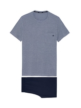 HOM Modal Comfort navy blue pajama