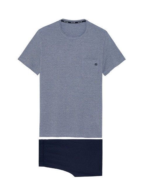 HOM Modal Comfort navy blue pajama