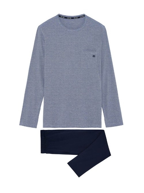 HOM Modal Comfort navy blue pajama
