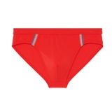 HOM Swimwear Nautical Cup red swim brief