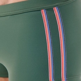 HOM Swimwear Nautical Cup khaki swim boxer