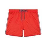 HOM Swimwear Nautical Cup red swimshort