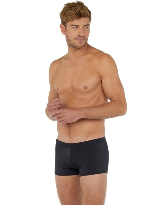 HOM Swimwear Sea Life black swim boxer
