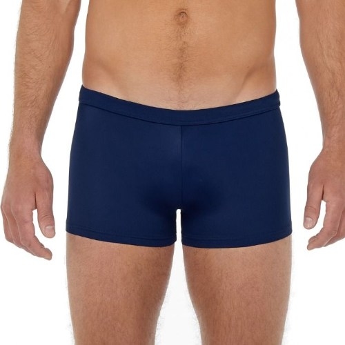 HOM Swimwear Sea Life navy blue swim boxer