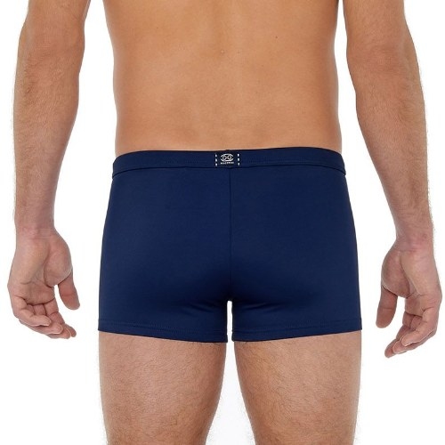 HOM Swimwear Sea Life navy blue swim boxer