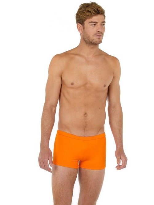HOM Swimwear Sea Life orange swim boxer