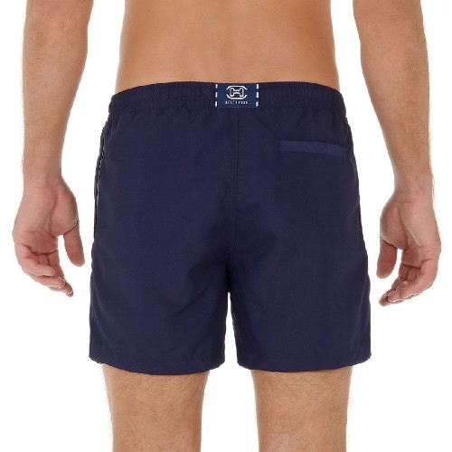 HOM Swimwear Sea Life navy blue swimshort