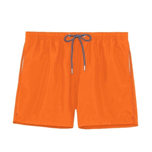 HOM Swimwear Sea Life orange swimshort