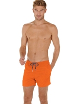 HOM Swimwear Sea Life orange swimshort