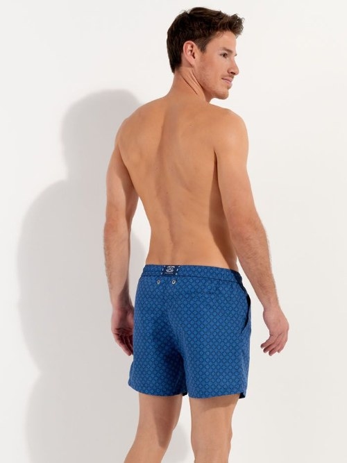 HOM Swimwear Hendaye blue swimshort