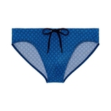 HOM Swimwear Hendaye blue swim brief