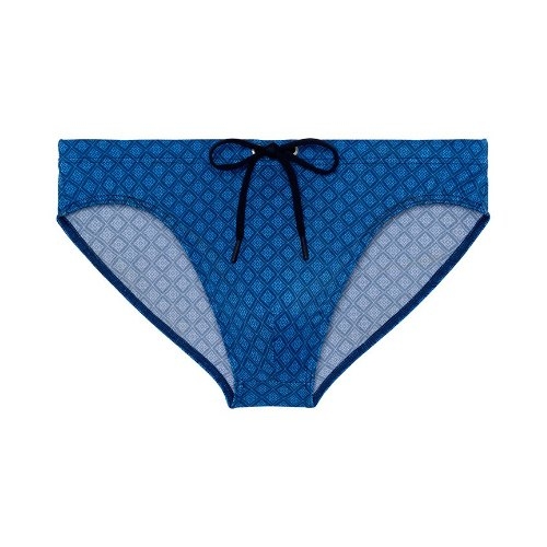 HOM Swimwear Hendaye blue swim brief