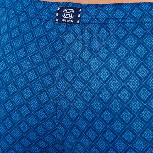 HOM Swimwear Hendaye blue swim boxer