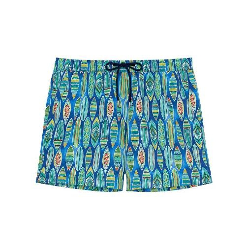 HOM Swimwear Marbella blue swimshort