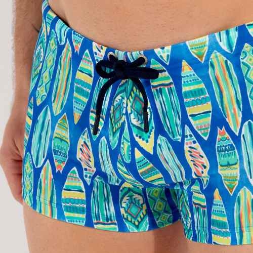 HOM Swimwear Marbella blue swim boxer
