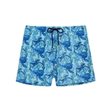 HOM Swimwear Tartane blue swimshort