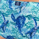 HOM Swimwear Tartane blue swim brief