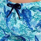 HOM Swimwear Tartane blue swim boxer