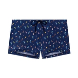 HOM Swimwear Summer navy blue swim boxer