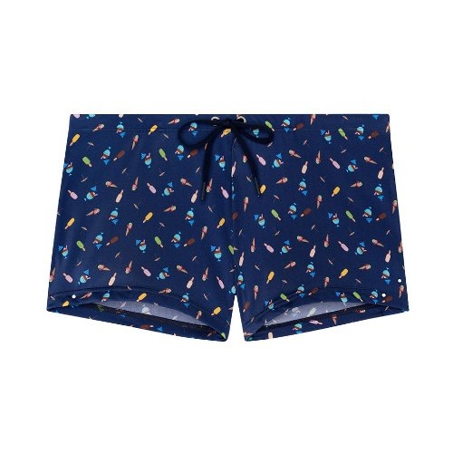 HOM Swimwear Summer navy blue swim boxer