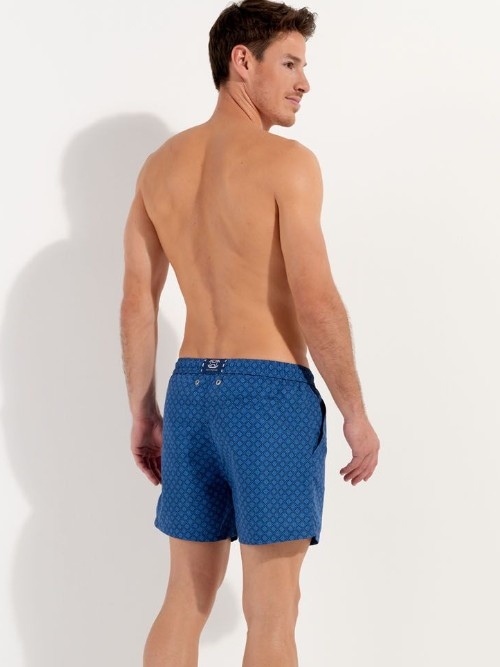 HOM Swimwear Hendaye blue swimshort