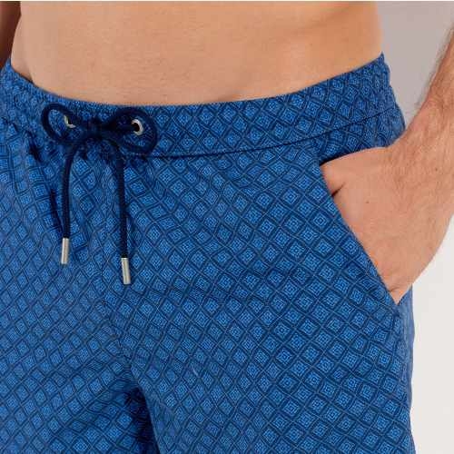 HOM Swimwear Hendaye blue swimshort