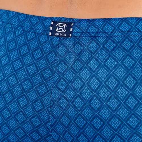 HOM Swimwear Hendaye blue swim boxer