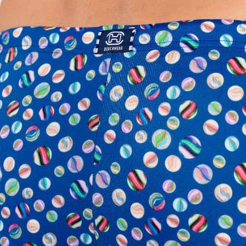 HOM Swimwear Socoa navy blue swim boxer