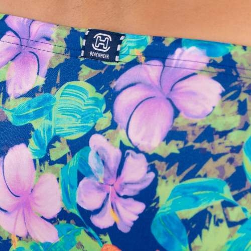 HOM Swimwear Balata navy blue swim brief