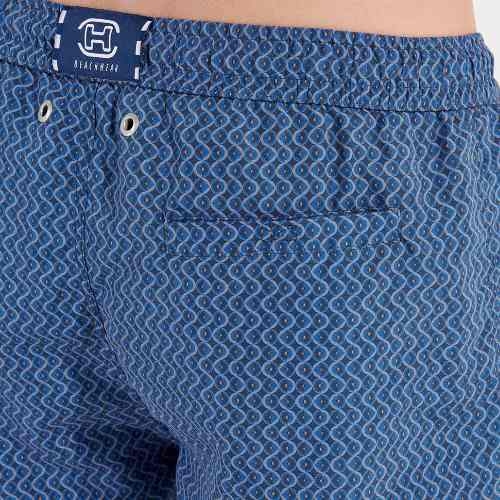 HOM Swimwear Morny navy blue swimshort